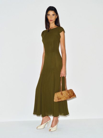 Moss Garden Petites Maelani Dress