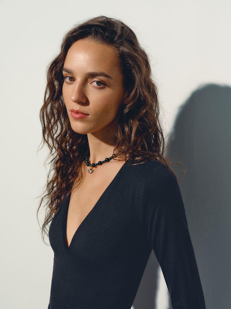 Black Mel Knit Dress - Image 3