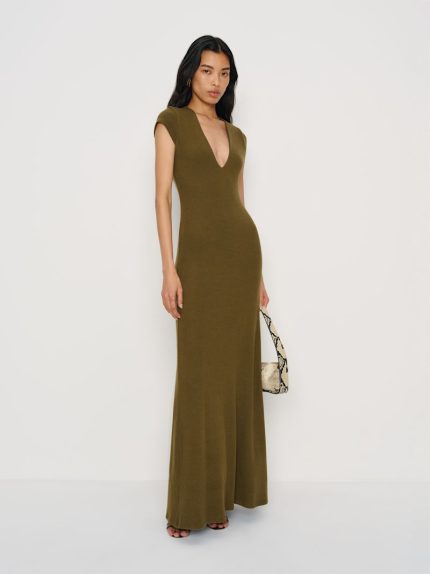 Moss Garden Eloise Knit Dress