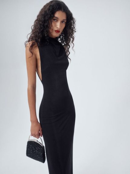 Black Naya Knit Dress