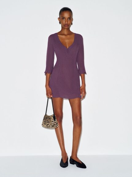 Crushed Violet Gracey Dress