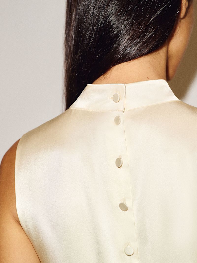 Fior Di Latte Lantana Silk Dress - Image 3