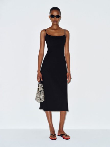 Black Lavinia Knit Dress